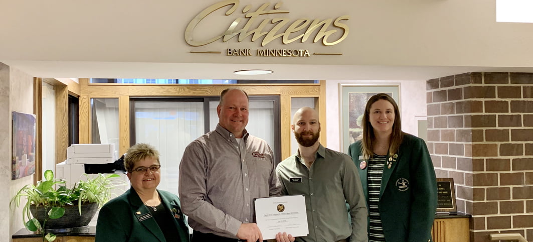 Welcome, Mark Denn – New President at Citizens Bank Minnesota!