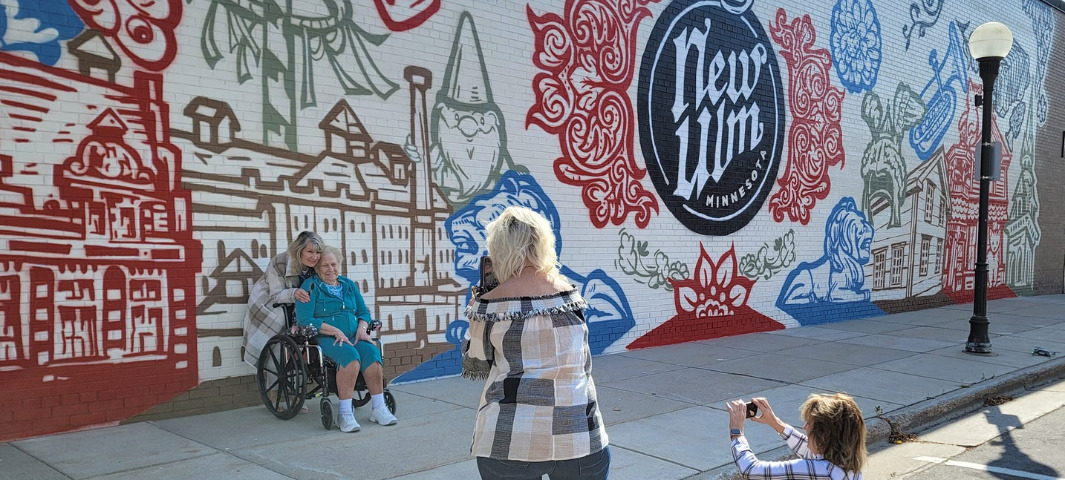 Check Out the New Mural in Downtown New Ulm!