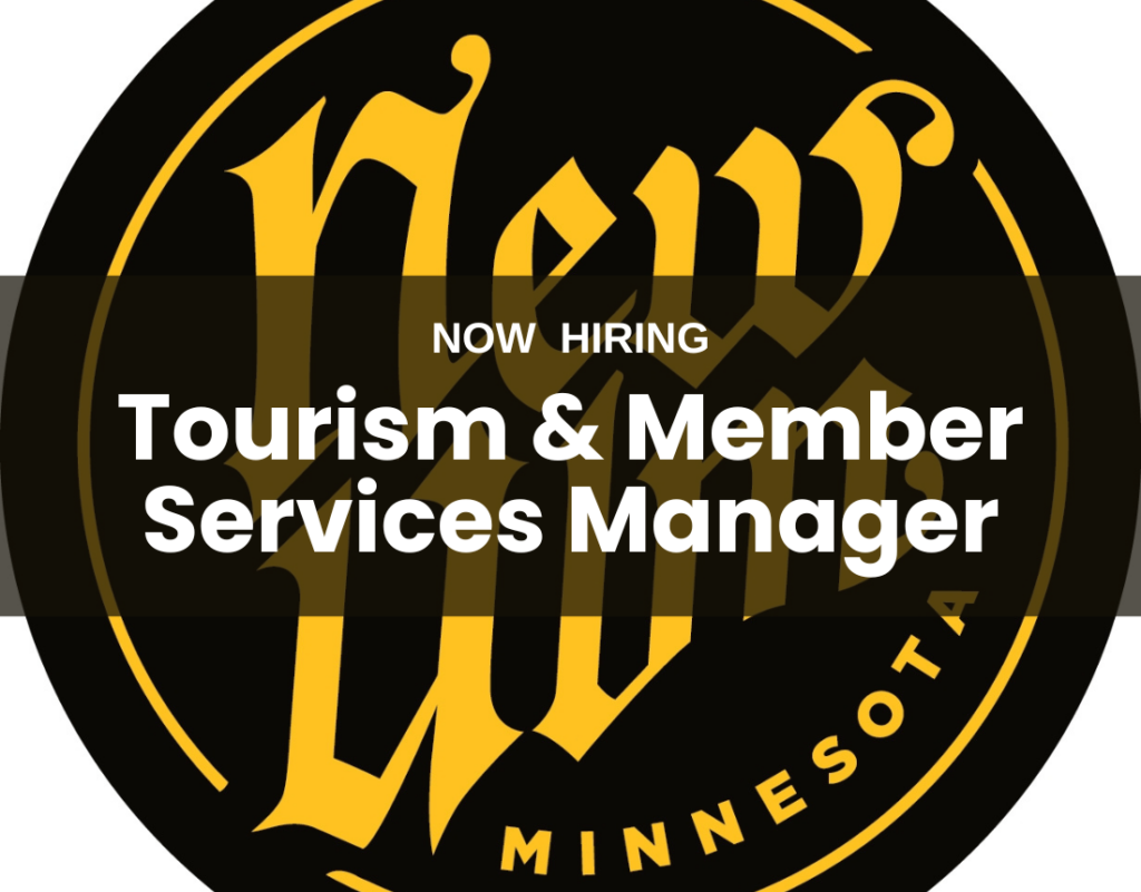 Now Hiring: Tourism & Member Services Manager